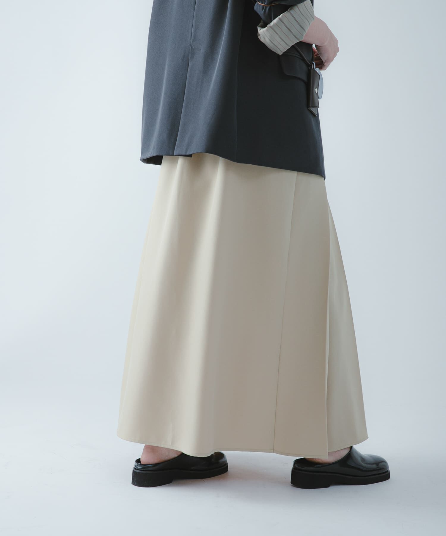SENSE OF PLACE by URBAN RESEARCH「『撥水/防花粉』SKINProofフロントプリーツスカート」|スカート|
