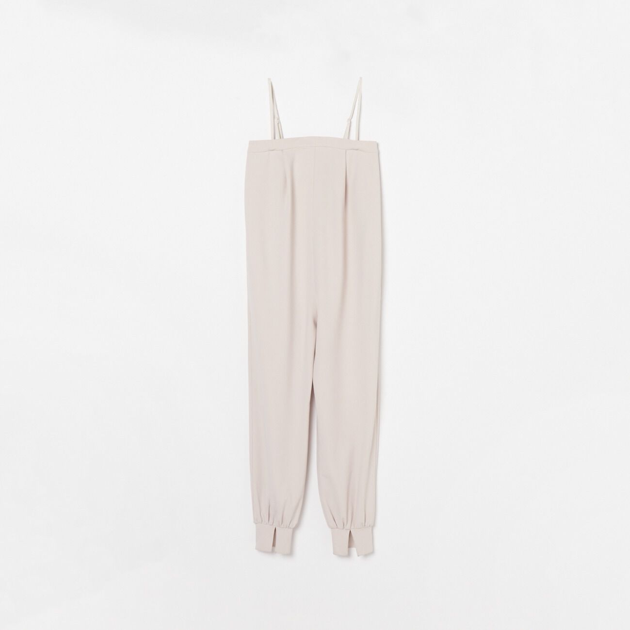 HELIOPOLE「HELIOPOLE JUMP SUITS(JERSEY)」|チノ|ベージュ