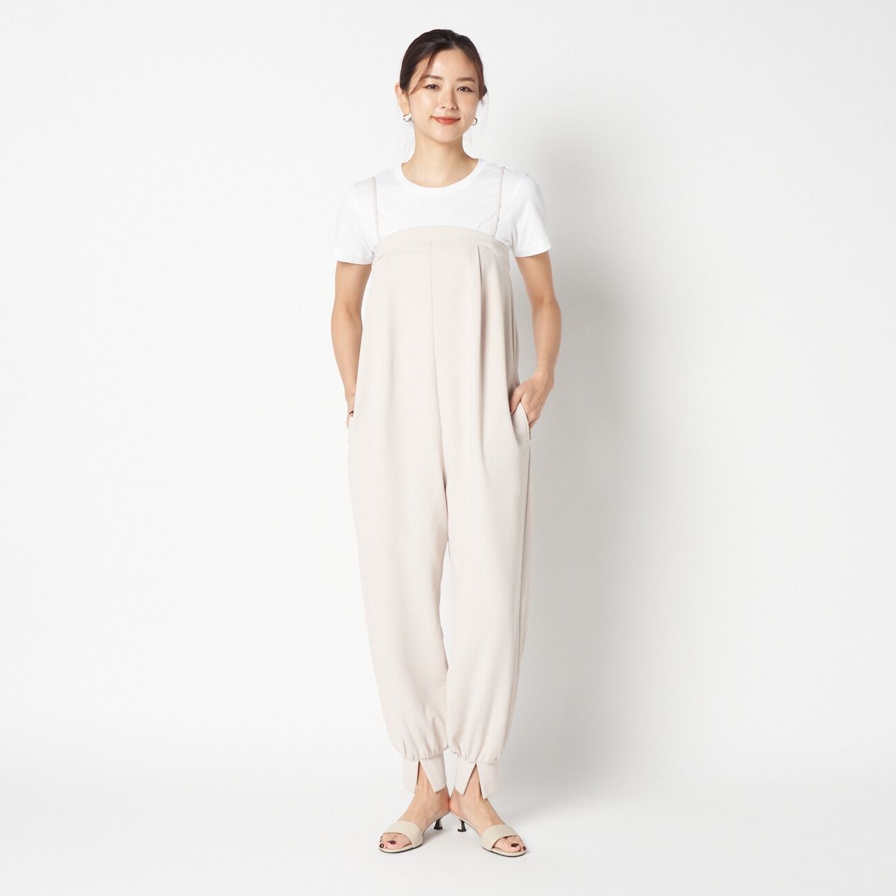 HELIOPOLE「HELIOPOLE JUMP SUITS(JERSEY)」|チノ|