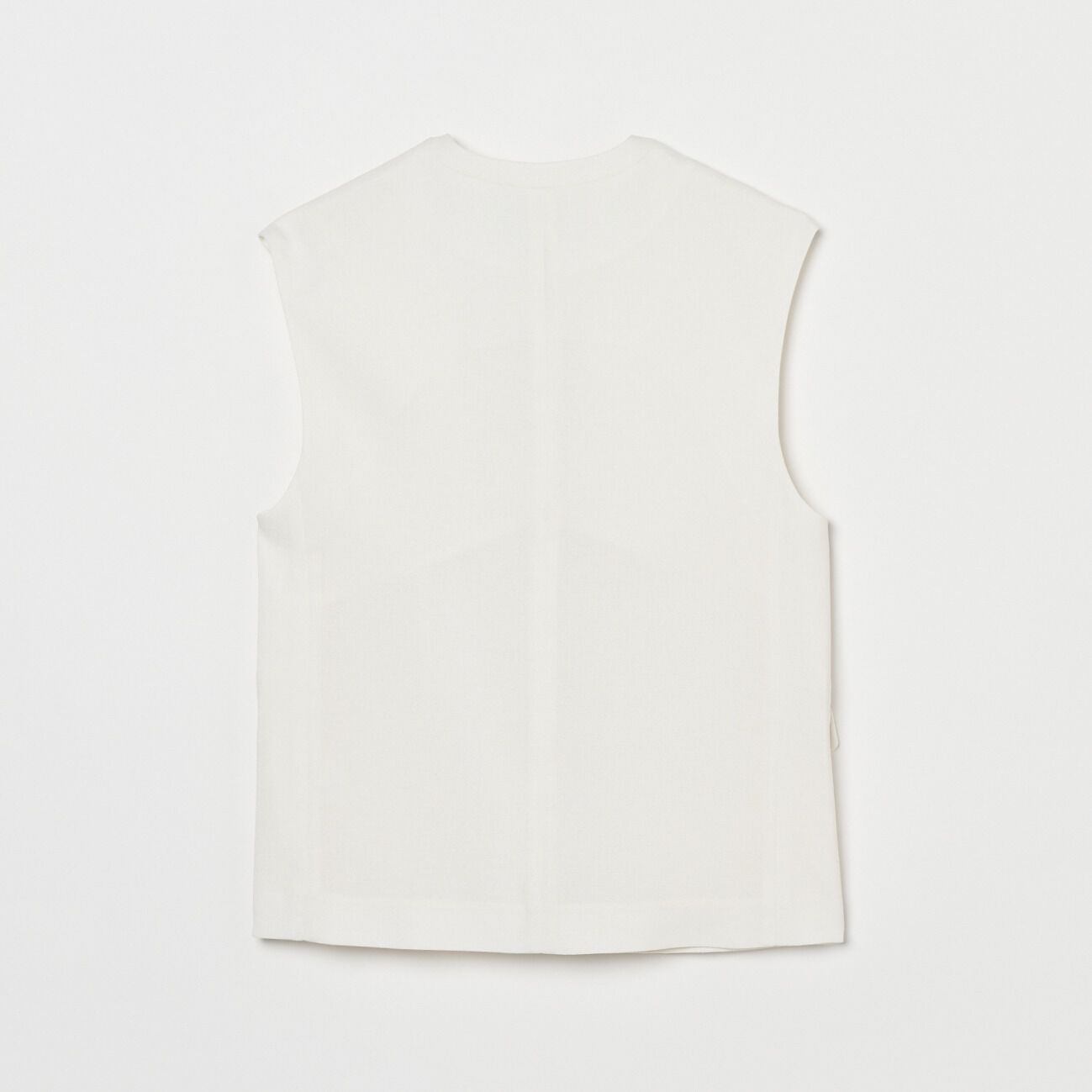 HELIOPOLE「HELIOPOLE FAUX LINEN BIG GILLET」|ベスト・ジレ|