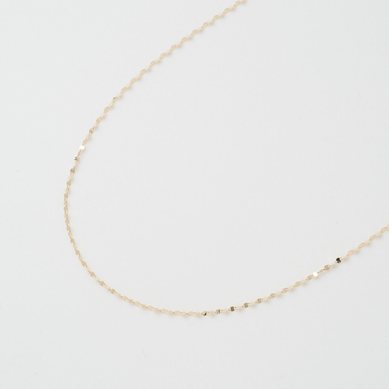  「wePERM Pancake Chain Necklace」|ネックレス|