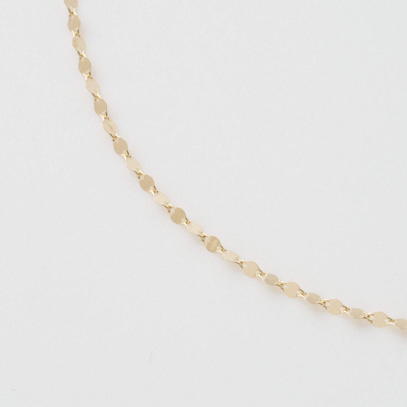  「wePERM Pancake Chain Necklace」|ネックレス|