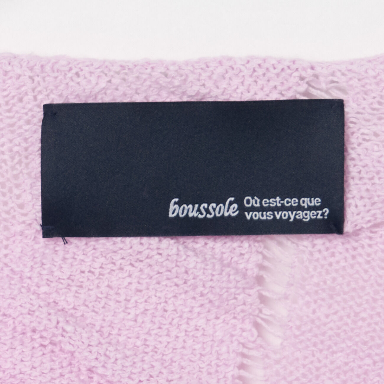  「boussole LEAF LACE V/N」|ニット・セーター|