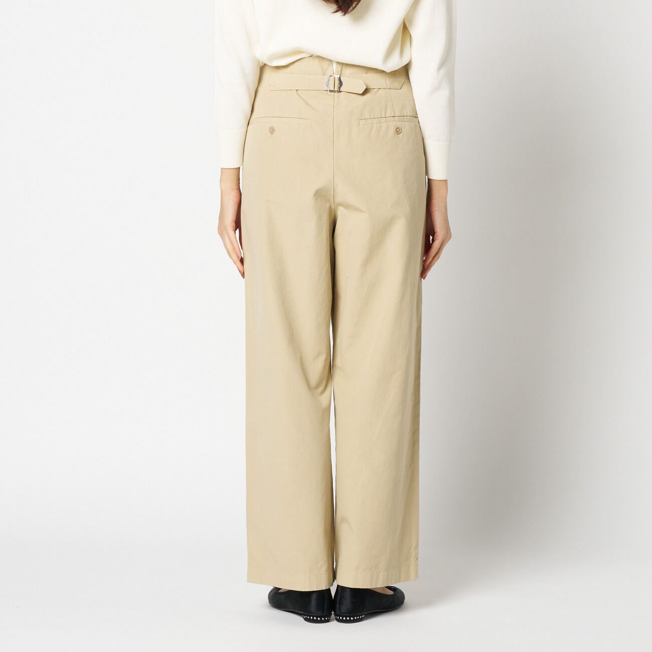 HELIOPOLE「HELIOPOLE CINCH BACK PANTS」|チノ|