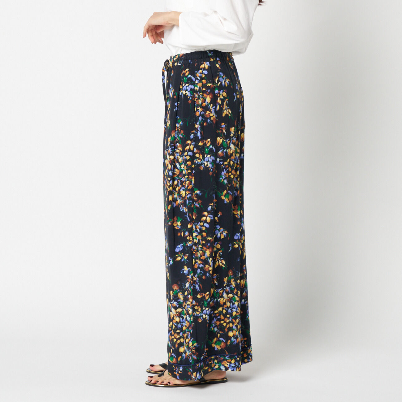 HELIOPOLE「HELIOPOLE IPEKER PRINT PAJAMA PANTS」|チノ|