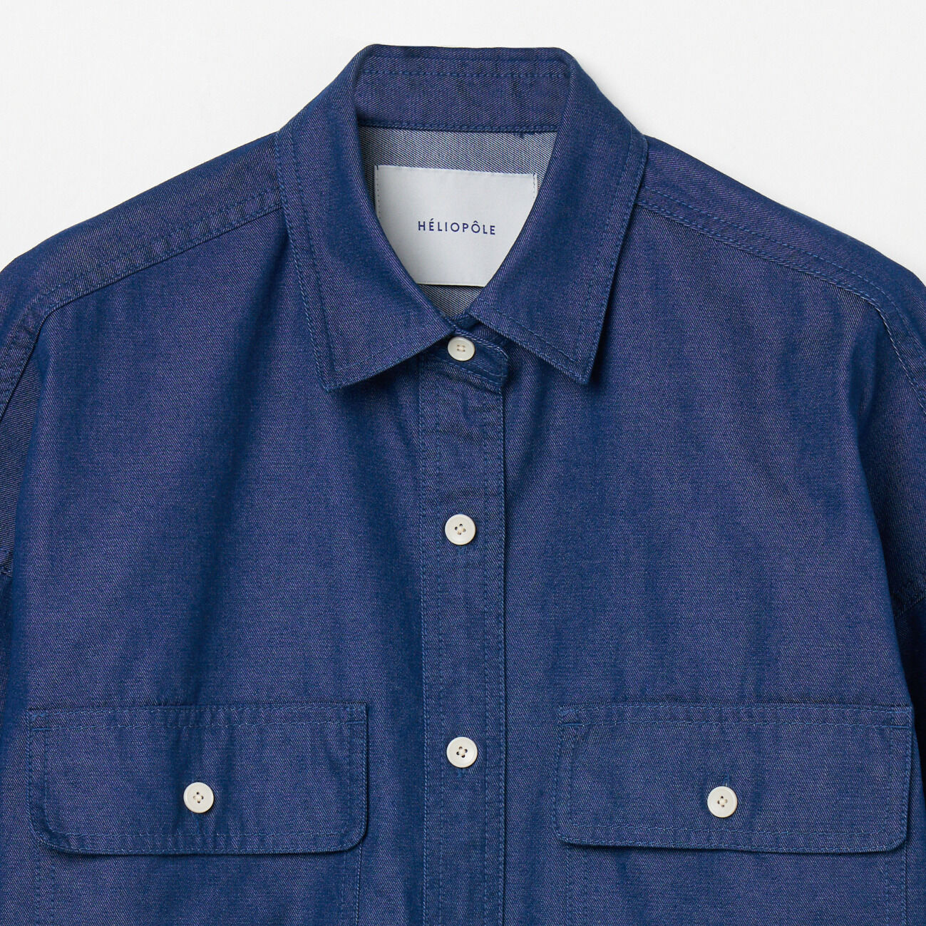 HELIOPOLE「HELIOPOLE DENIM BIG SHIRT」|シャツ・ブラウス|