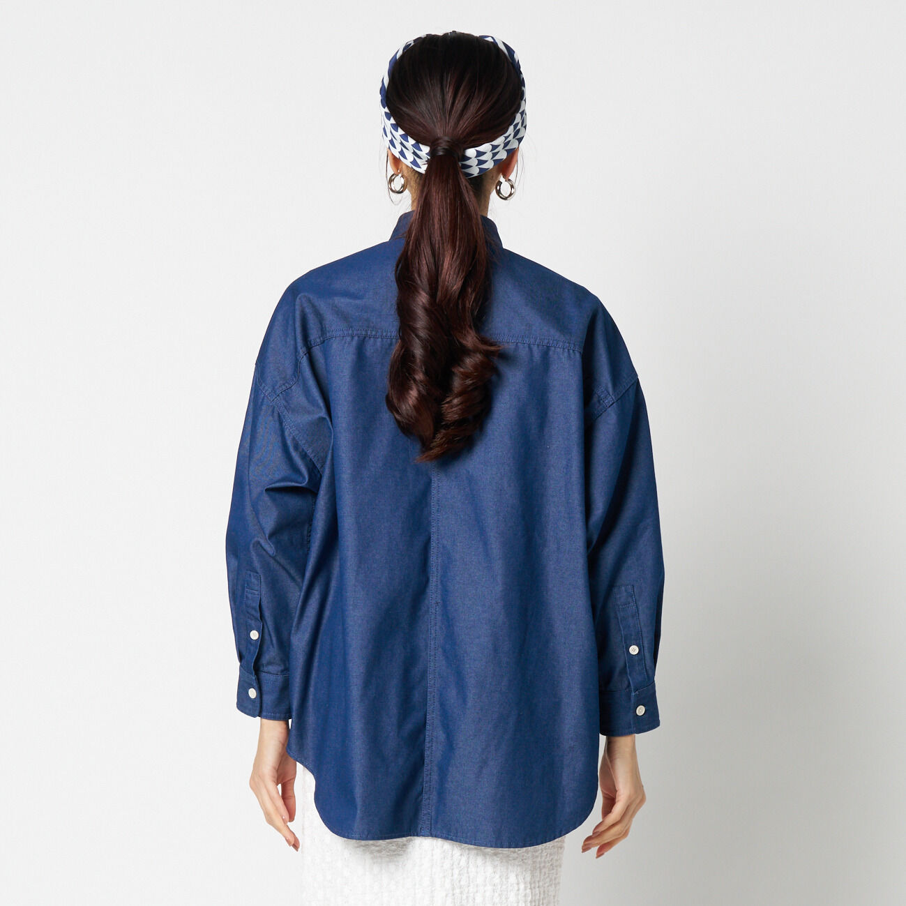 HELIOPOLE「HELIOPOLE DENIM BIG SHIRT」|シャツ・ブラウス|