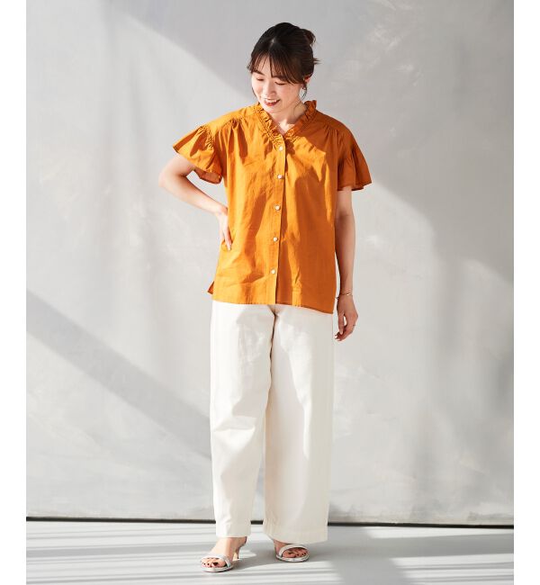 le.coeur blanc「ライトオンスデニムワイドパンツ」|デニム|