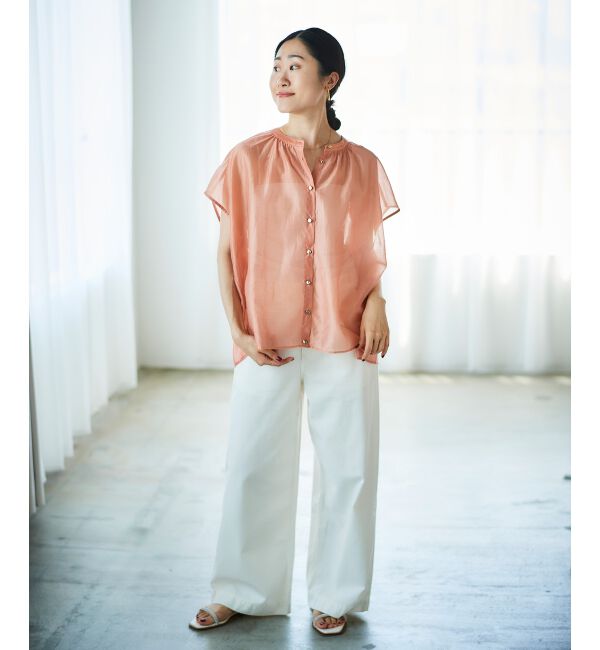 le.coeur blanc「ライトオンスデニムワイドパンツ」|デニム|