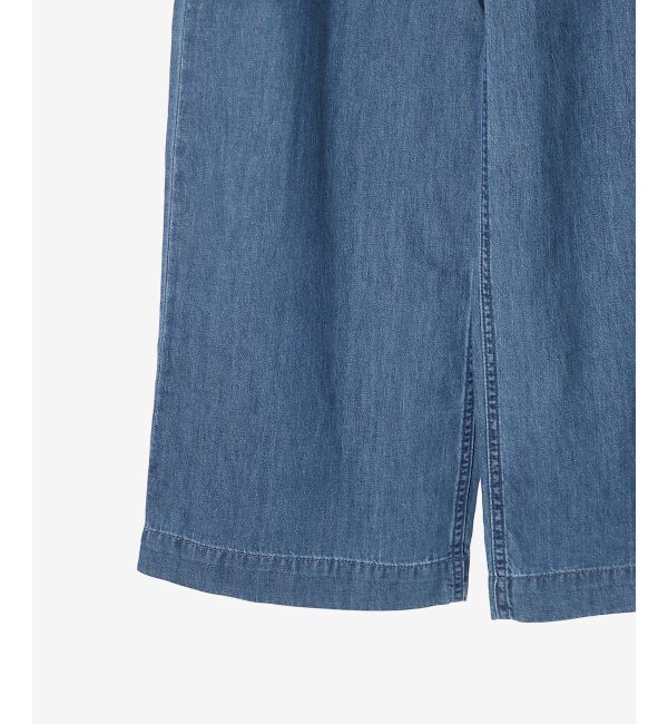 le.coeur blanc「ライトオンスデニムワイドパンツ」|デニム|