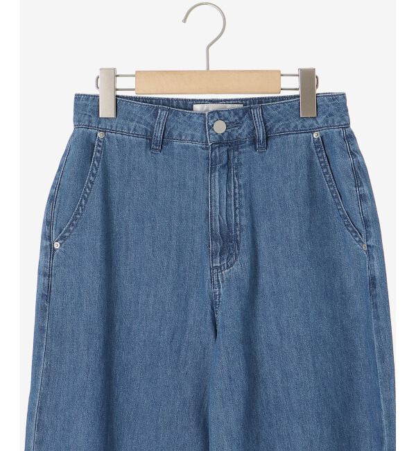 le.coeur blanc「ライトオンスデニムワイドパンツ」|デニム|