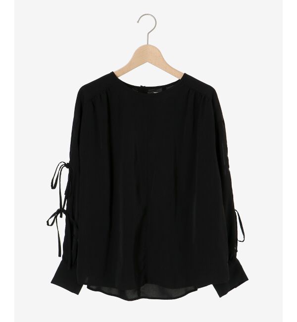 le.coeur blanc「ボリュームスリーブリボンブラウス」|シャツ・ブラウス|