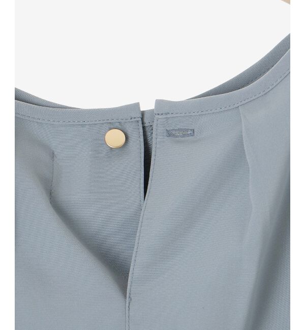 le.coeur blanc「ボリュームスリーブリボンブラウス」|シャツ・ブラウス|