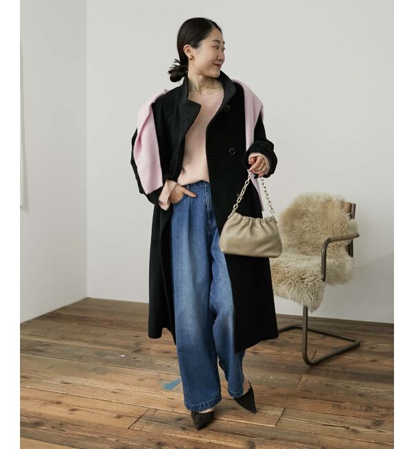 le.coeur blanc「ラメ畦ニットプルオーバー」|ニット・セーター|