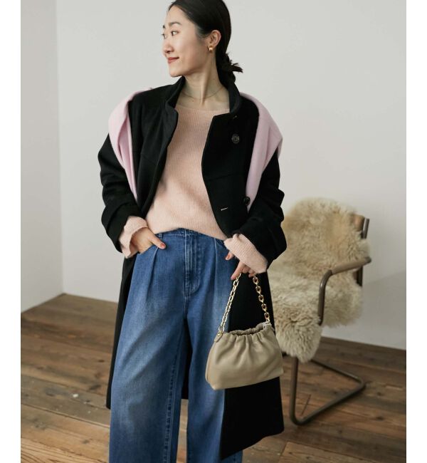 le.coeur blanc「ラメ畦ニットプルオーバー」|ニット・セーター|