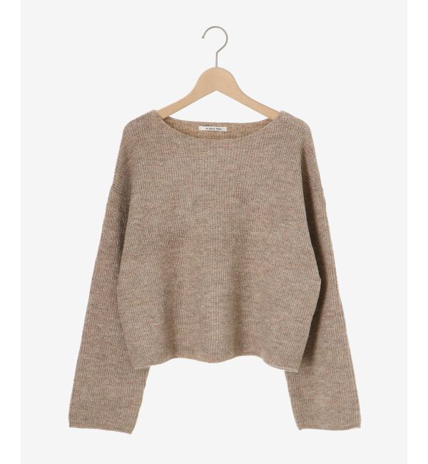 le.coeur blanc「ラメ畦ニットプルオーバー」|ニット・セーター|