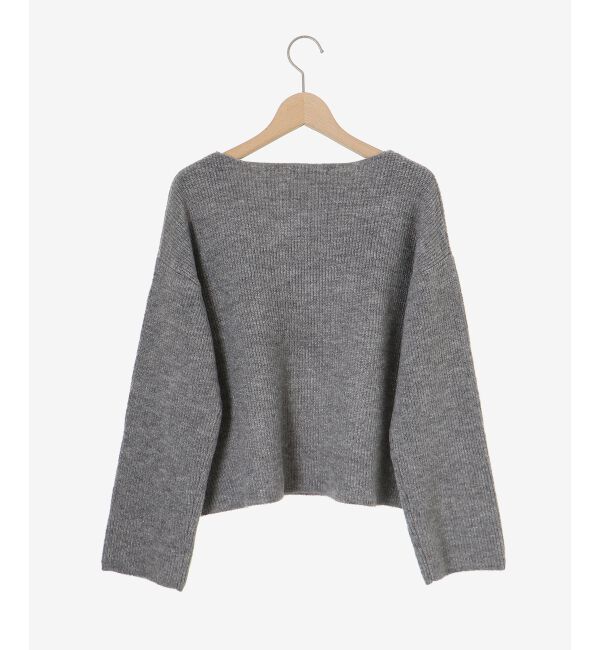 le.coeur blanc「ラメ畦ニットプルオーバー」|ニット・セーター|