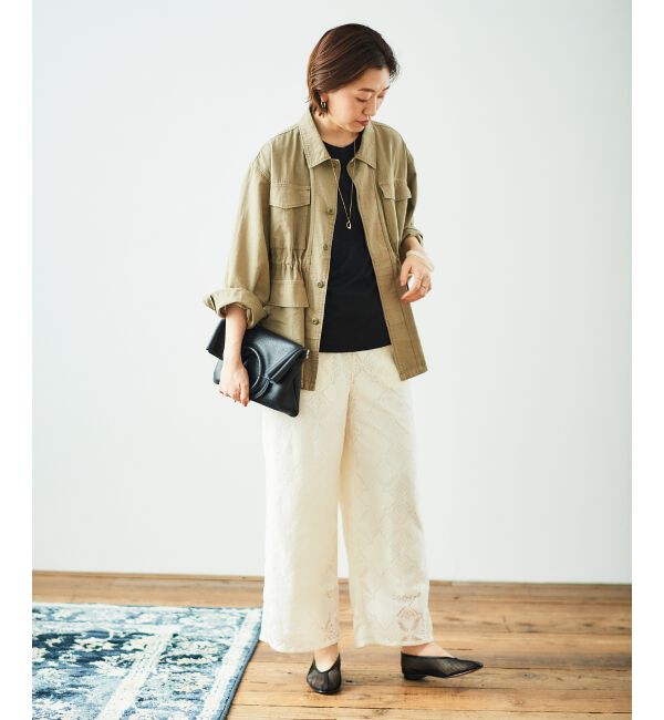 le.coeur blanc「ニュアンスサークルネックレス」|ネックレス|