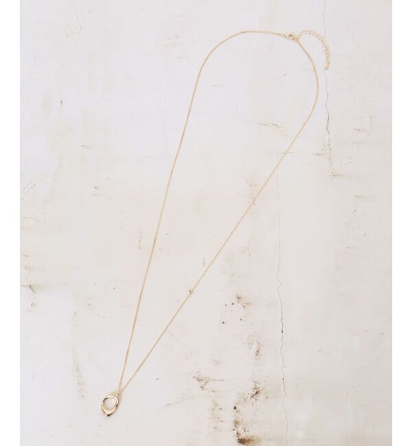 le.coeur blanc「ニュアンスサークルネックレス」|ネックレス|