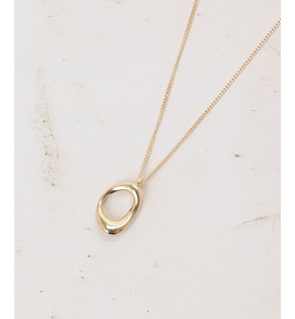 le.coeur blanc「ニュアンスサークルネックレス」|ネックレス|