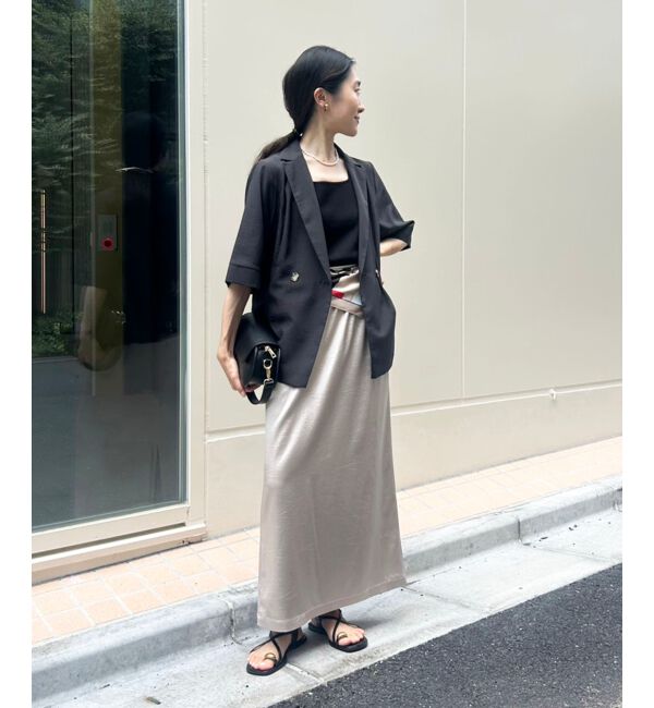  「《シャツ感覚でラフに羽織れる》タンブラーブッチャーハーフスリーブジャケット」|その他|