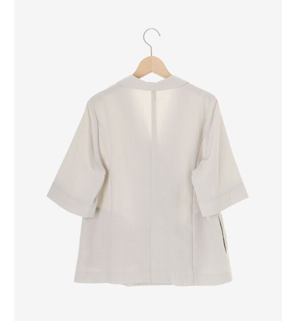  「《シャツ感覚でラフに羽織れる》タンブラーブッチャーハーフスリーブジャケット」|その他|