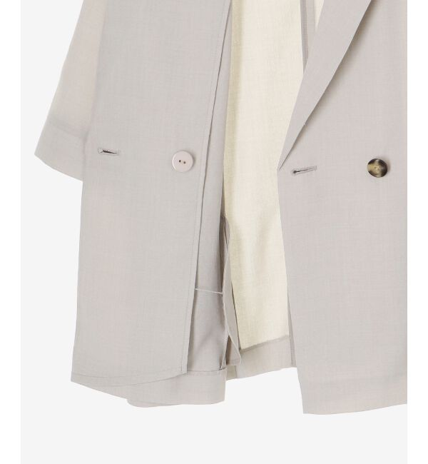  「《シャツ感覚でラフに羽織れる》タンブラーブッチャーハーフスリーブジャケット」|その他|