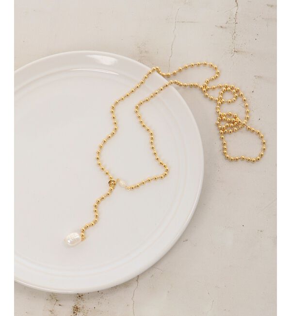 le.coeur blanc「ボールチェーンネックレス」|ネックレス|