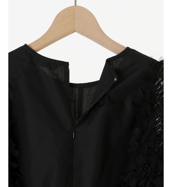  「TORRAZZO DONNA袖チュールブラウス」|シャツ・ブラウス|