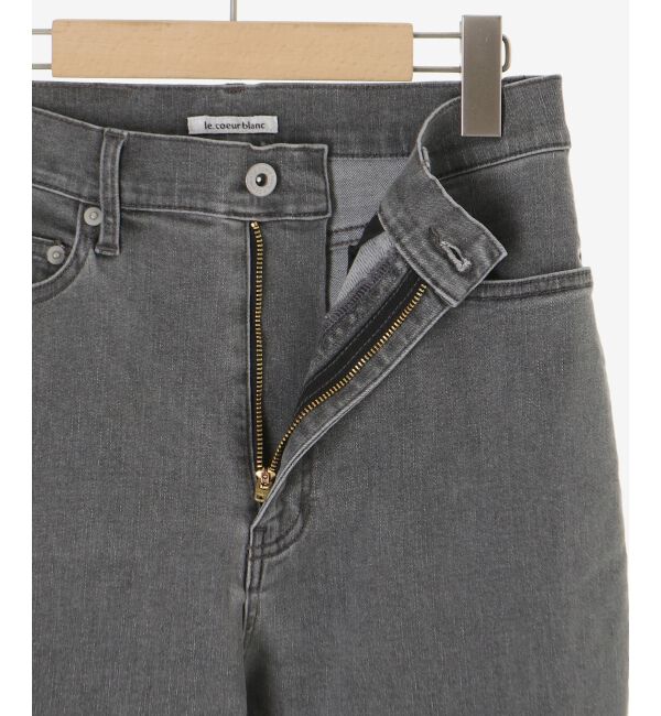  「ストレッチフレアデニムパンツ」|デニム|