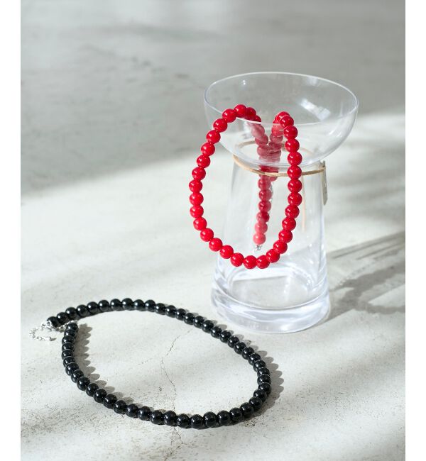  「O ビーズネックレス」|ネックレス|