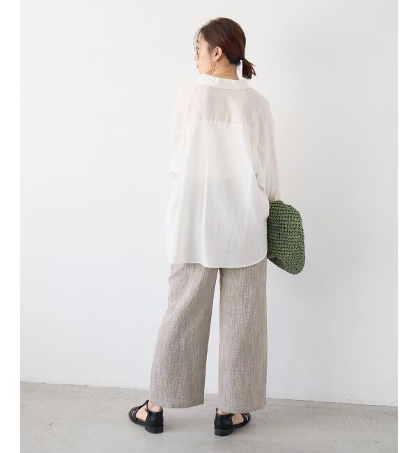  「グレンチェックスラブパンツ」|その他|