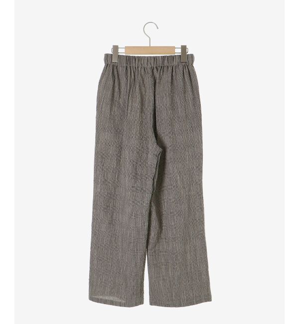  「グレンチェックスラブパンツ」|その他|