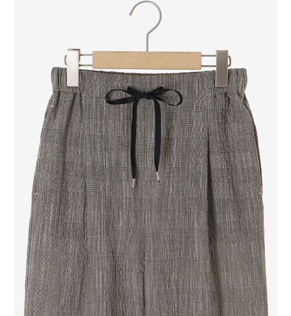  「グレンチェックスラブパンツ」|その他|