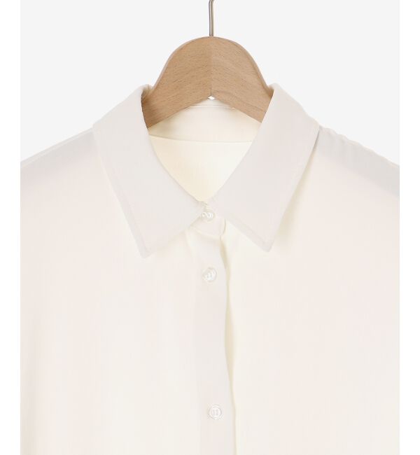 MAJESTICLEGON「シャツsetショートスリットニット」|ニット・セーター|