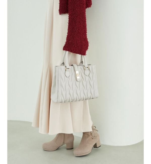  「♯クラシカルスクエアハンドバッグ」|ハンドバッグ|