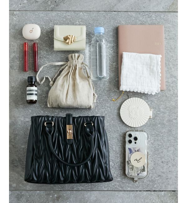  「♯クラシカルスクエアハンドバッグ」|ハンドバッグ|