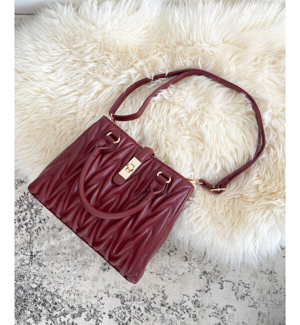  「♯クラシカルスクエアハンドバッグ」|ハンドバッグ|