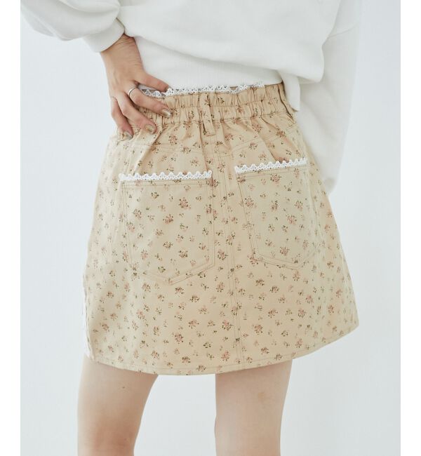 MAJESTICLEGON「レースラインミニスカート」|スカート|