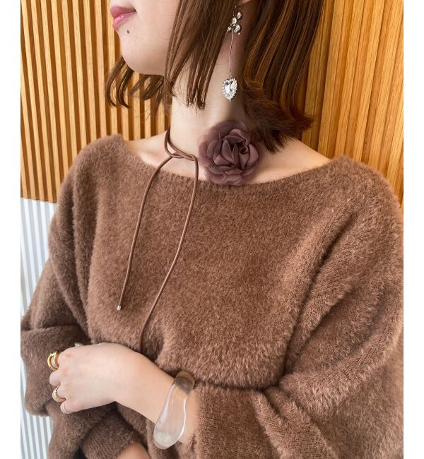 MAJESTICLEGON「フラワーチョーカー」|その他|ブラウン