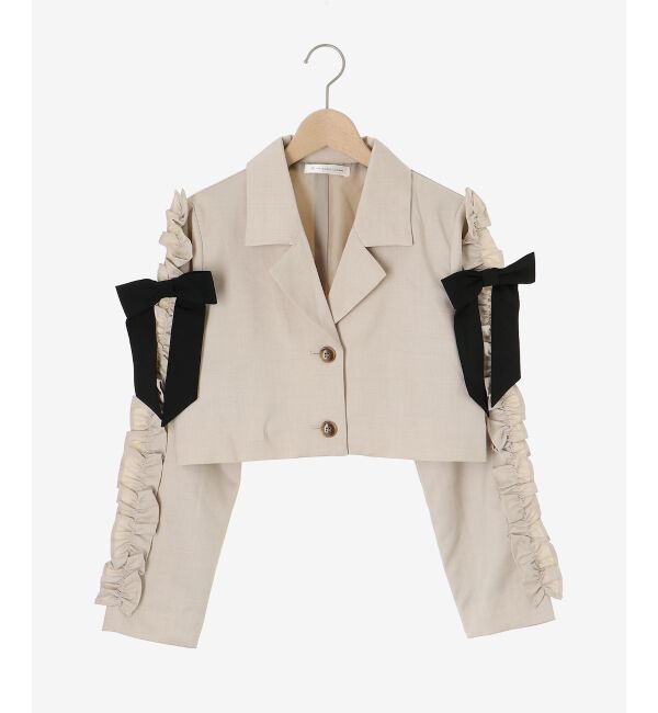 MAJESTICLEGON「ブローチセットホイップフリルジャケット」|その他|