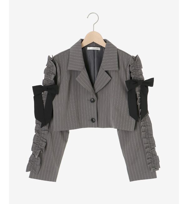 MAJESTICLEGON「ブローチセットホイップフリルジャケット」|その他|