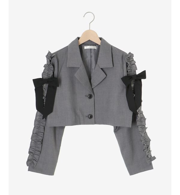 MAJESTICLEGON「ブローチセットホイップフリルジャケット」|その他|