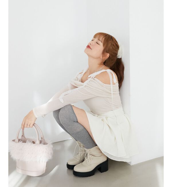 MAJESTICLEGON「フレアミニスカパン」|スカート|