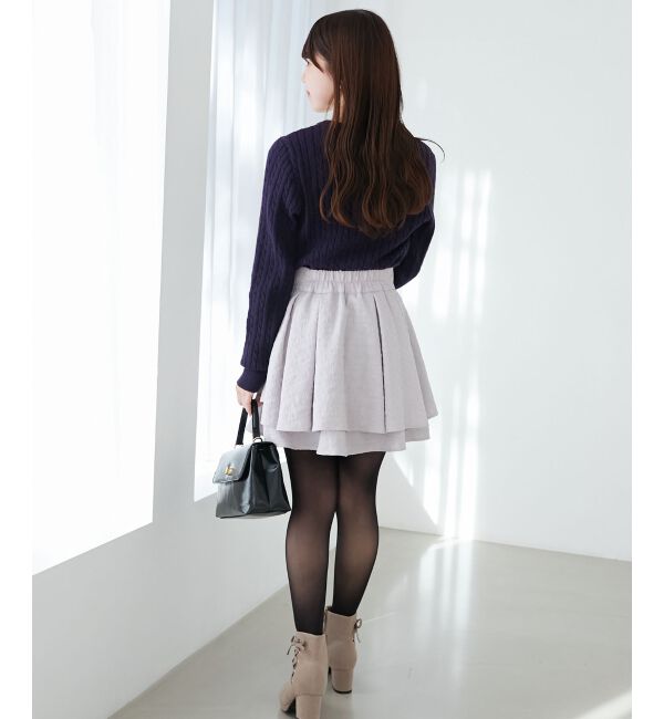 MAJESTICLEGON「フレアミニスカパン」|スカート|