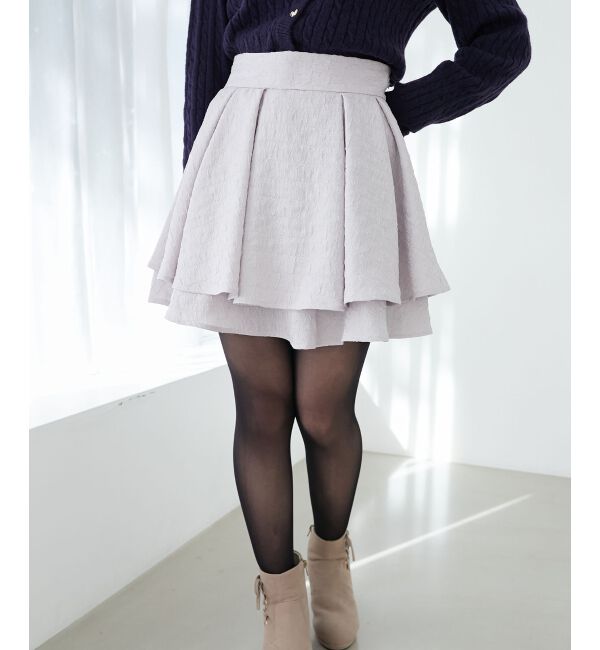 MAJESTICLEGON「フレアミニスカパン」|スカート|
