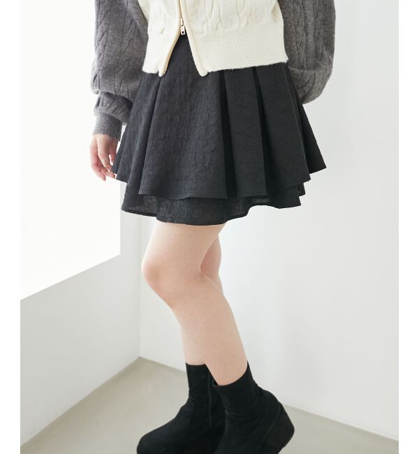 MAJESTICLEGON「フレアミニスカパン」|スカート|