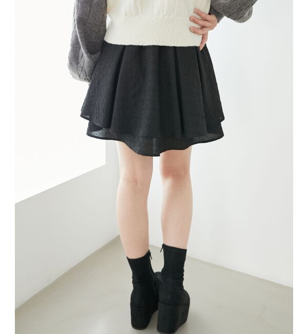 MAJESTICLEGON「フレアミニスカパン」|スカート|