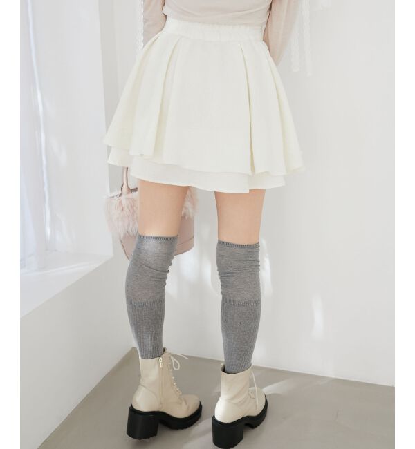 MAJESTICLEGON「フレアミニスカパン」|スカート|