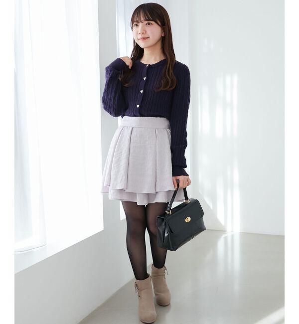 MAJESTICLEGON「フレアミニスカパン」|スカート|